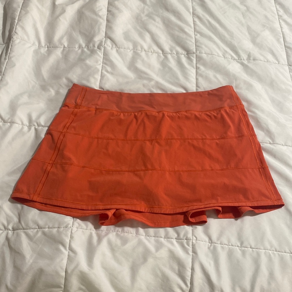 Orange pace rival skirt